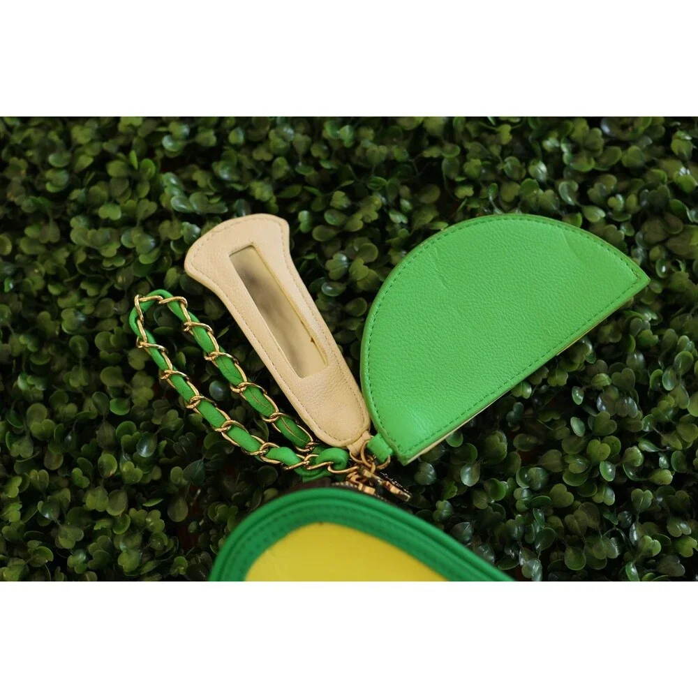 Betsey Johnson Holy Guacamole Wristlet Avocado Lime Salt Purse Kitsch Bag